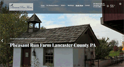 Desktop Screenshot of pheasantrunfarmbb.com