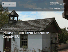Tablet Screenshot of pheasantrunfarmbb.com